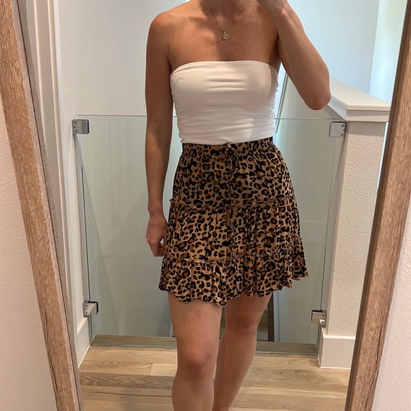 Cheetah print skirt size S - Picture 2 of 4